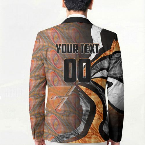 Personalised Greater Western Sydney Giants Blazer Trippy Psychedelic Abstract Art Mascot Football Fans