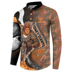 Personalised Greater Western Sydney Giants Button Sweatshirt Trippy Psychedelic Abstract Art Mascot Football Fans