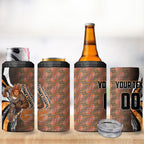 Personalised Greater Western Sydney Giants 4 in 1 Can Cooler Tumbler Trippy Psychedelic Abstract Art Mascot Football Fans