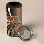 Personalised Greater Western Sydney Giants 4 in 1 Can Cooler Tumbler Trippy Psychedelic Abstract Art Mascot Football Fans