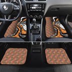 Personalised Greater Western Sydney Giants Car Mats Trippy Psychedelic Abstract Art Mascot Football Fans