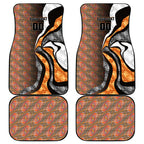 Personalised Greater Western Sydney Giants Car Mats Trippy Psychedelic Abstract Art Mascot Football Fans