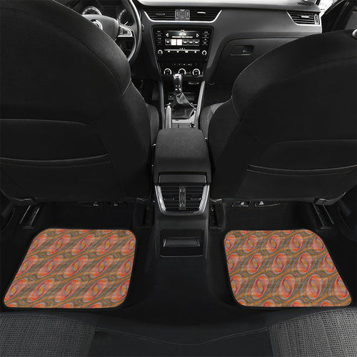 Personalised Greater Western Sydney Giants Car Mats Trippy Psychedelic Abstract Art Mascot Football Fans