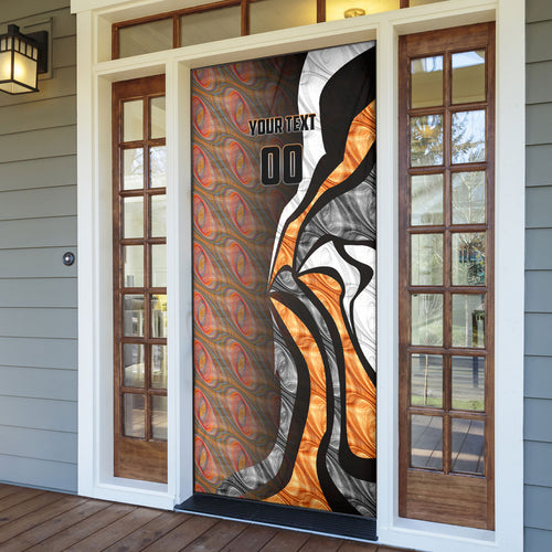 Personalised Greater Western Sydney Giants Door Cover Trippy Psychedelic Abstract Art Mascot Football Fans