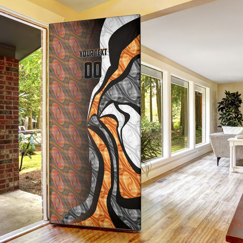 Personalised Greater Western Sydney Giants Door Cover Trippy Psychedelic Abstract Art Mascot Football Fans