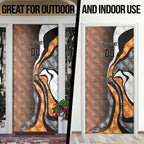Personalised Greater Western Sydney Giants Door Cover Trippy Psychedelic Abstract Art Mascot Football Fans