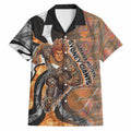 Personalised Greater Western Sydney Giants Hawaiian Shirt Trippy Psychedelic Abstract Art Mascot Football Fans