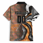 Personalised Greater Western Sydney Giants Hawaiian Shirt Trippy Psychedelic Abstract Art Mascot Football Fans