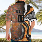 Personalised Greater Western Sydney Giants Hawaiian Shirt Trippy Psychedelic Abstract Art Mascot Football Fans