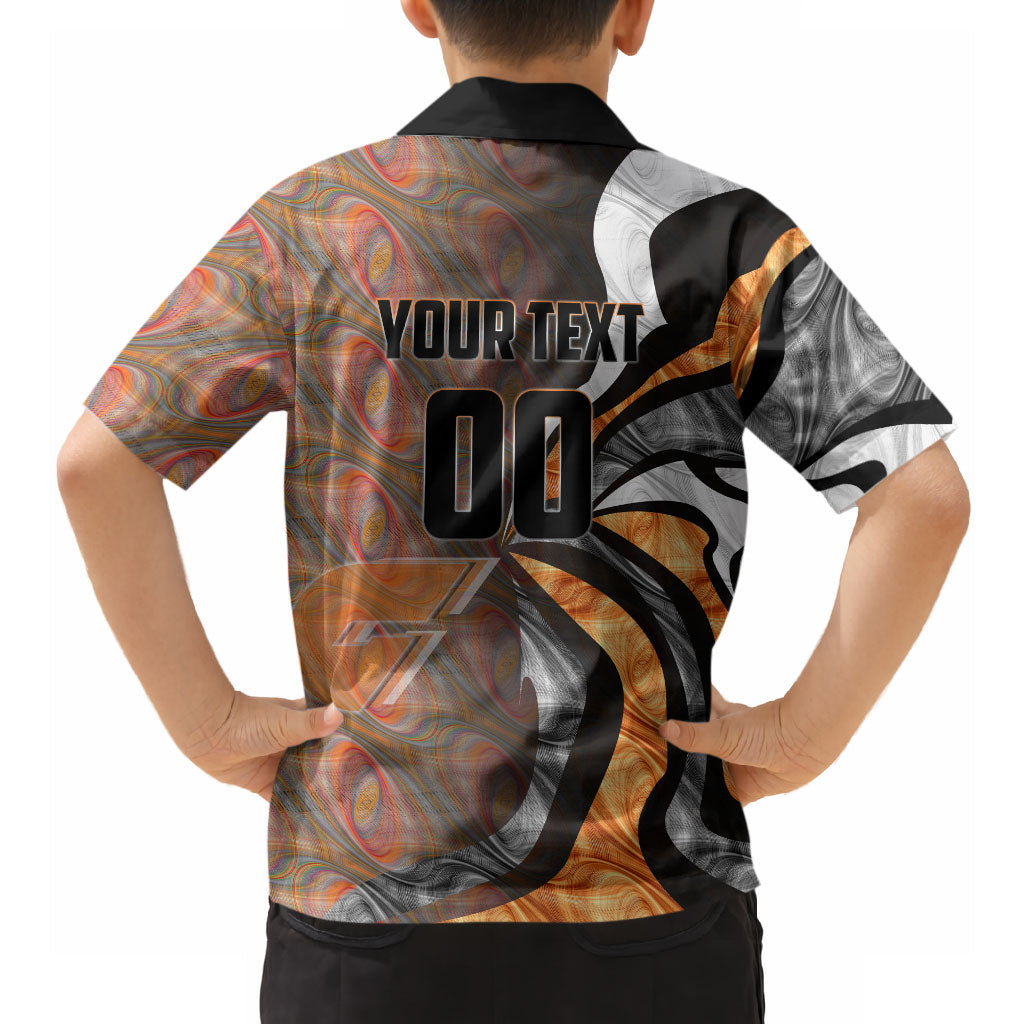 Personalised Greater Western Sydney Giants Hawaiian Shirt Trippy Psychedelic Abstract Art Mascot Football Fans