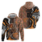 Personalised Greater Western Sydney Giants Hoodie Trippy Psychedelic Abstract Art Mascot Football Fans