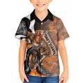 Personalised Greater Western Sydney Giants Kid Hawaiian Shirt Trippy Psychedelic Abstract Art Mascot Football Fans