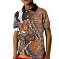 Personalised Greater Western Sydney Giants Kid Polo Shirt Trippy Psychedelic Abstract Art Mascot Football Fans