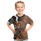 Personalised Greater Western Sydney Giants Kid T Shirt Trippy Psychedelic Abstract Art Mascot Football Fans