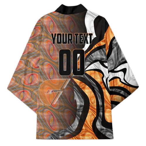 Personalised Greater Western Sydney Giants Kimono Trippy Psychedelic Abstract Art Mascot Football Fans