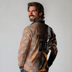 Personalised Greater Western Sydney Giants Long Sleeve Polo Shirt Trippy Psychedelic Abstract Art Mascot Football Fans