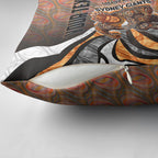 Personalised Greater Western Sydney Giants Pillow Cover Trippy Psychedelic Abstract Art Mascot Football Fans