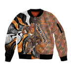 Personalised Greater Western Sydney Giants Sleeve Zip Bomber Jacket Trippy Psychedelic Abstract Art Mascot Football Fans