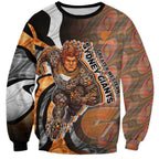 Personalised Greater Western Sydney Giants Sweatshirt Trippy Psychedelic Abstract Art Mascot Football Fans