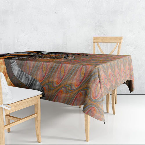 Personalised Greater Western Sydney Giants Tablecloth Trippy Psychedelic Abstract Art Mascot Football Fans