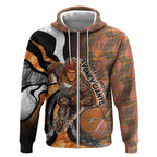 Personalised Greater Western Sydney Giants Zip Hoodie Trippy Psychedelic Abstract Art Mascot Football Fans