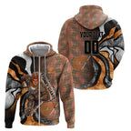 Personalised Greater Western Sydney Giants Zip Hoodie Trippy Psychedelic Abstract Art Mascot Football Fans