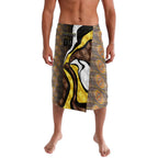 Personalised Hawthorn Hawks Lavalava Trippy Psychedelic Abstract Art Mascot Football Fans