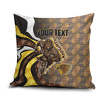 Personalised Hawthorn Hawks Pillow Cover Trippy Psychedelic Abstract Art Mascot Football Fans
