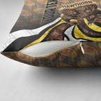 Personalised Hawthorn Hawks Pillow Cover Trippy Psychedelic Abstract Art Mascot Football Fans