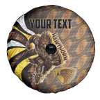 Personalised Hawthorn Hawks Spare Tire Cover Trippy Psychedelic Abstract Art Mascot Football Fans