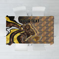 Personalised Hawthorn Hawks Tablecloth Trippy Psychedelic Abstract Art Mascot Football Fans
