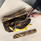 Personalised Hawthorn Hawks Umbrella Trippy Psychedelic Abstract Art Mascot Football Fans