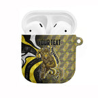Personalised Richmond Tigers AirPods Case Trippy Psychedelic Abstract Art Mascot Football Fans