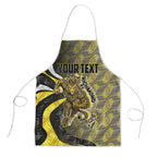 Personalised Richmond Tigers Apron Trippy Psychedelic Abstract Art Mascot Football Fans