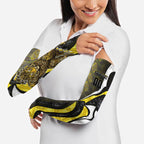 Personalised Richmond Tigers Arm Sleeves Trippy Psychedelic Abstract Art Mascot Football Fans
