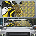 Personalised Richmond Tigers Auto Sun Shade Trippy Psychedelic Abstract Art Mascot Football Fans