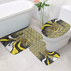 Personalised Richmond Tigers Bathroom Set Trippy Psychedelic Abstract Art Mascot Football Fans