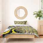 Personalised Richmond Tigers Bedding Set Trippy Psychedelic Abstract Art Mascot Football Fans