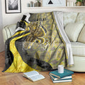 Personalised Richmond Tigers Blanket Trippy Psychedelic Abstract Art Mascot Football Fans