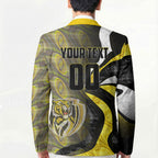 Personalised Richmond Tigers Blazer Trippy Psychedelic Abstract Art Mascot Football Fans
