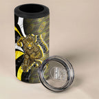 Personalised Richmond Tigers 4 in 1 Can Cooler Tumbler Trippy Psychedelic Abstract Art Mascot Football Fans