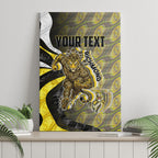 Personalised Richmond Tigers Canvas Wall Art Trippy Psychedelic Abstract Art Mascot Football Fans