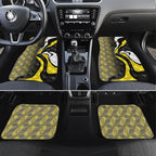 Personalised Richmond Tigers Car Mats Trippy Psychedelic Abstract Art Mascot Football Fans