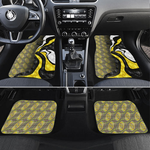 Personalised Richmond Tigers Car Mats Trippy Psychedelic Abstract Art Mascot Football Fans