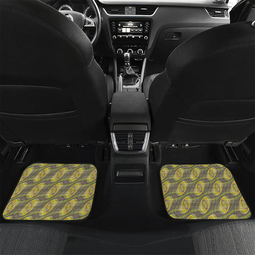 Personalised Richmond Tigers Car Mats Trippy Psychedelic Abstract Art Mascot Football Fans