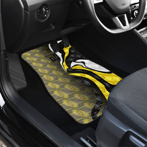 Personalised Richmond Tigers Car Mats Trippy Psychedelic Abstract Art Mascot Football Fans