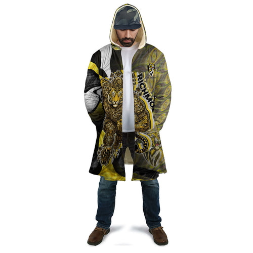 Personalised Richmond Tigers Cloak Trippy Psychedelic Abstract Art Mascot Football Fans