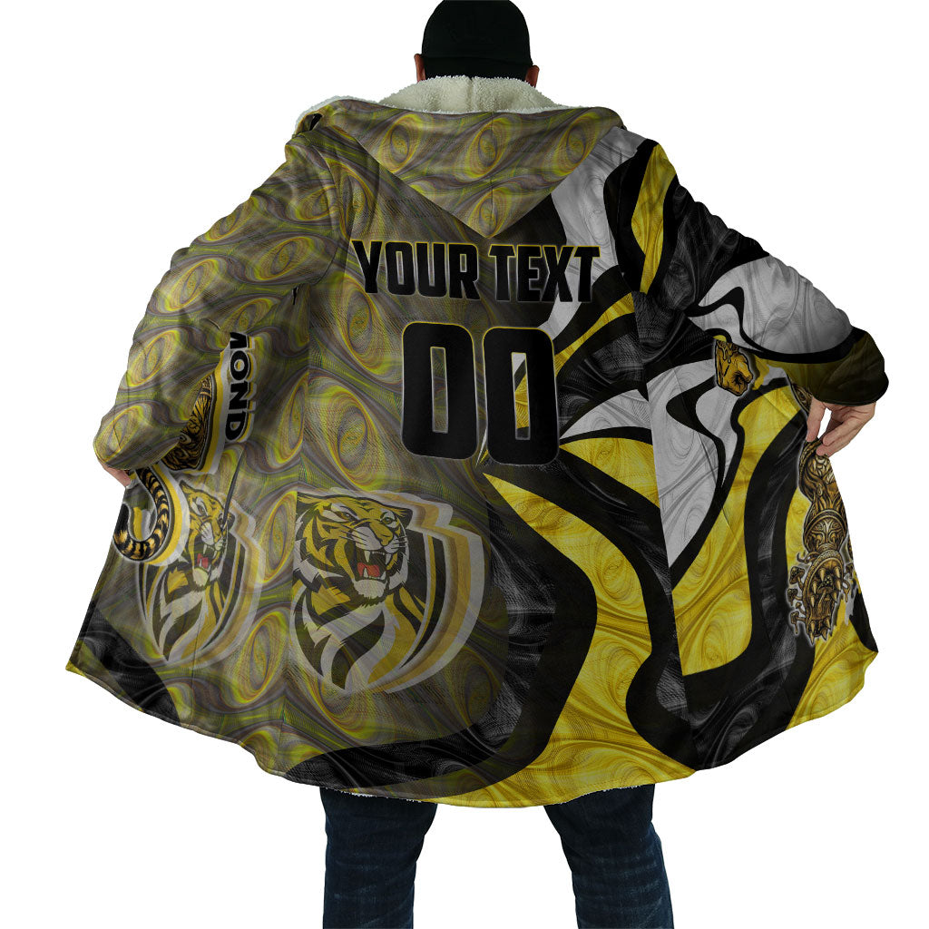 Personalised Richmond Tigers Cloak Trippy Psychedelic Abstract Art Mascot Football Fans