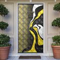 Personalised Richmond Tigers Door Cover Trippy Psychedelic Abstract Art Mascot Football Fans