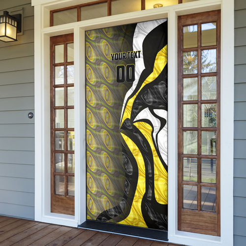 Personalised Richmond Tigers Door Cover Trippy Psychedelic Abstract Art Mascot Football Fans